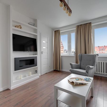 Motlawa Bulvar Residence Z Widokiem Na Rzeke Motlawa By Downtown Apartments Gdansk Bagian luar foto
