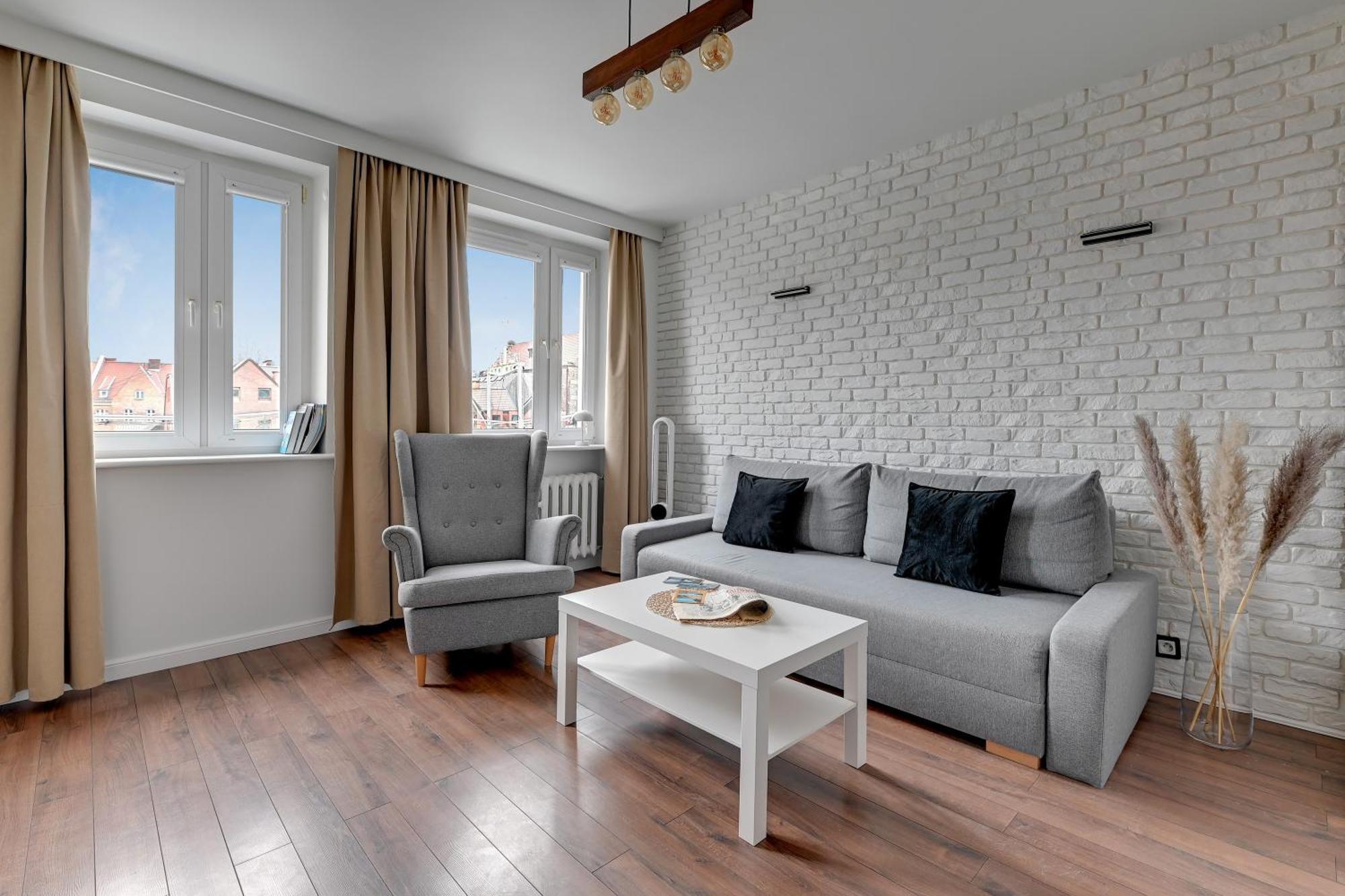 Motlawa Bulvar Residence Z Widokiem Na Rzeke Motlawa By Downtown Apartments Gdansk Bagian luar foto